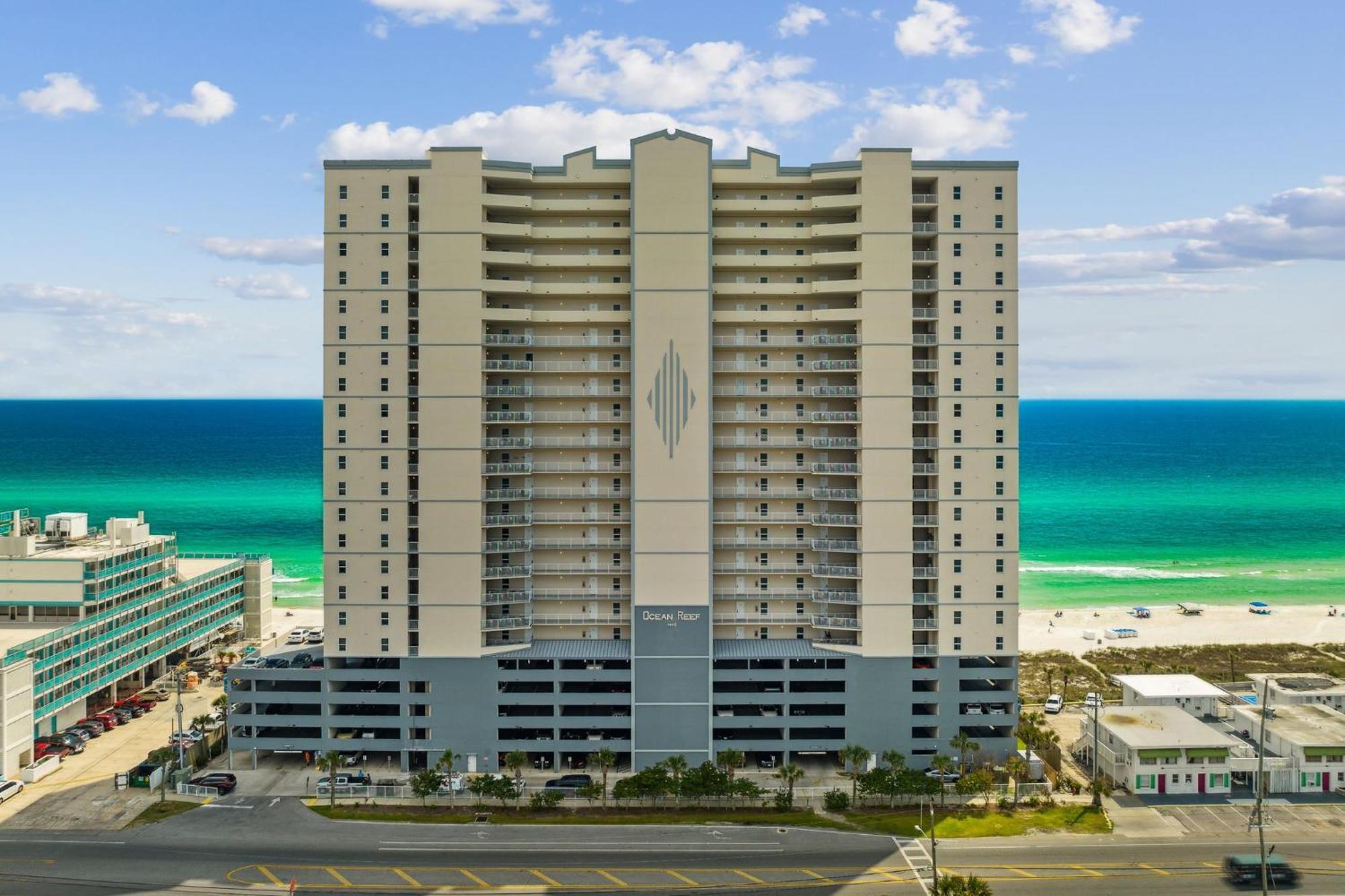 Ocean Reef Beach Resort! Beach Front! Free Seasonal Beach Chairs! By Dolce Vita Getaways Pcb Panama City Beach Extérieur photo